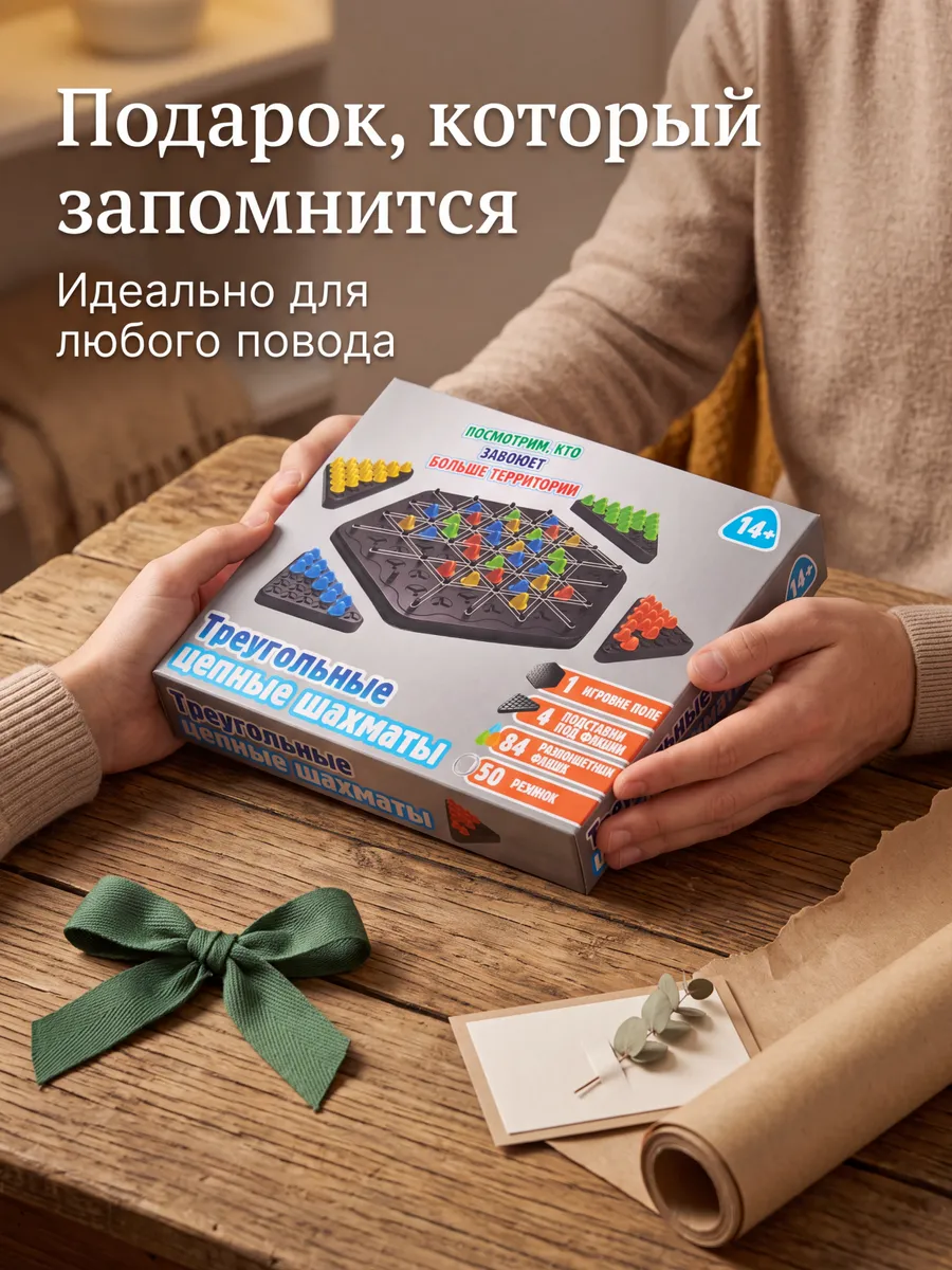 треугольные цепные шахматы