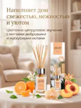 Диффузор для дома с палочками стойкий Nerolli 85 мл