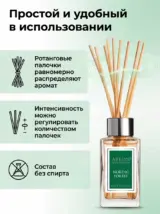 Диффузор для дома с палочками стойкий Nordic Forest 85 мл