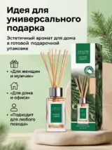 Диффузор для дома с палочками стойкий Nordic Forest 85 мл