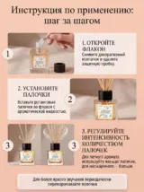 Диффузор для дома с палочками стойкий Neroli 50мл.
